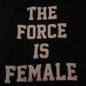 Nike “THE FORCE IS FEMALE” Sportswear hoodie small